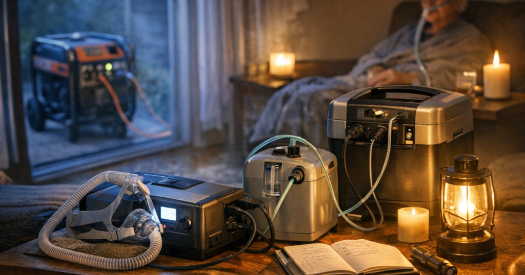 backup power for medical devices