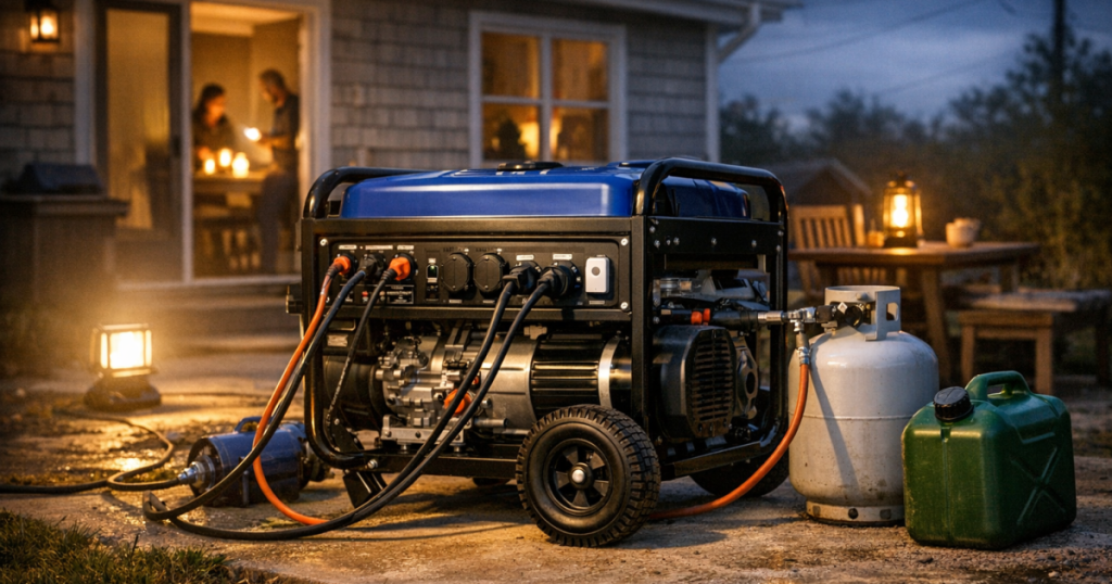 DuroMax XP13000HXT 13,000 Watt Tri Fuel Portable HXT Generator with CO Alert review