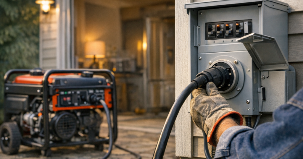portable generator transfer switch