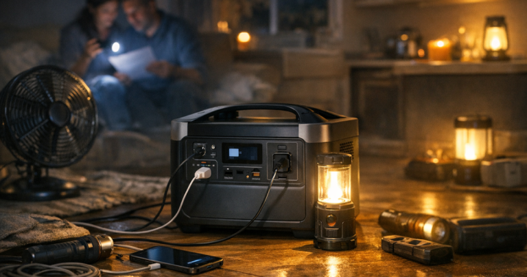 portable power station for blackouts