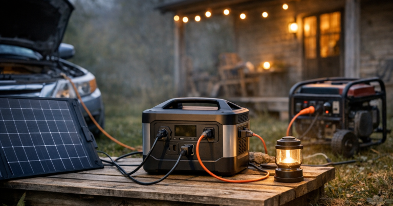 portable power station recharge
