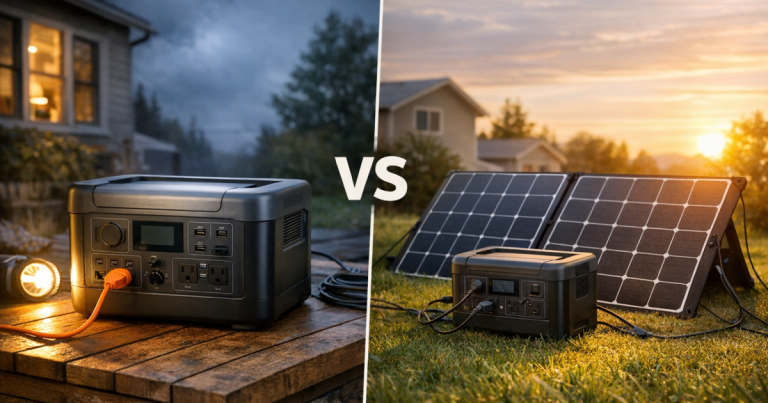 portable power stations vs solar generators