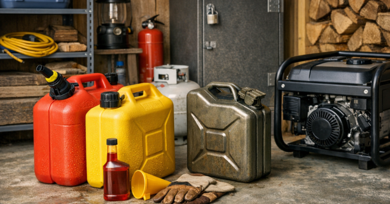 generator fuel storage