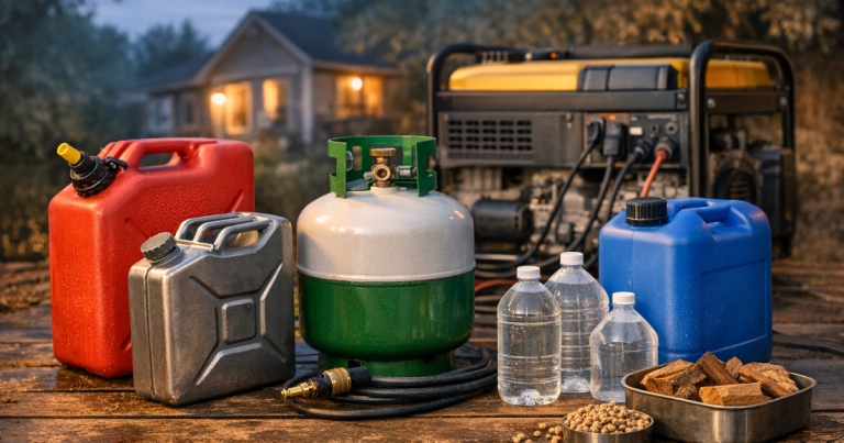 generator fuel types