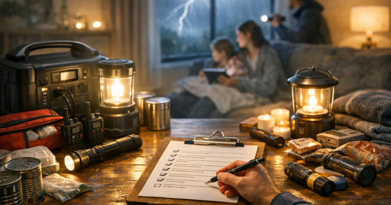 home outage planning checklist