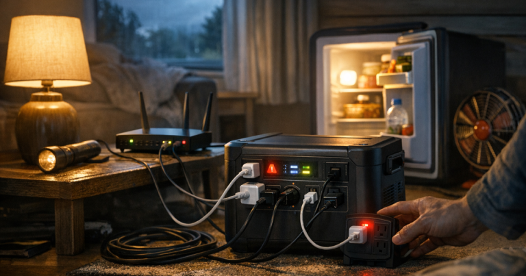 overloading a portable power station