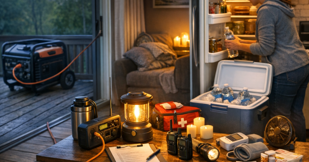 power shutoff preparation