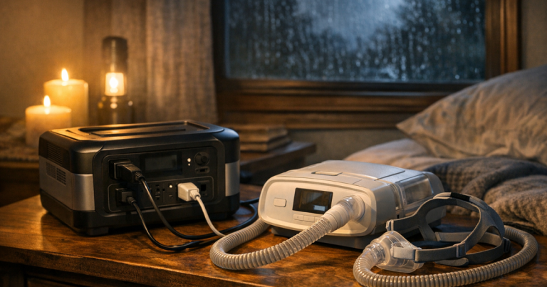 CPAP portable power station
