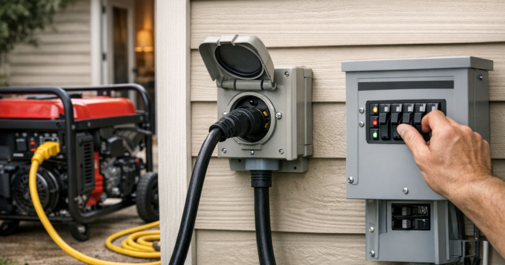 generator power connections