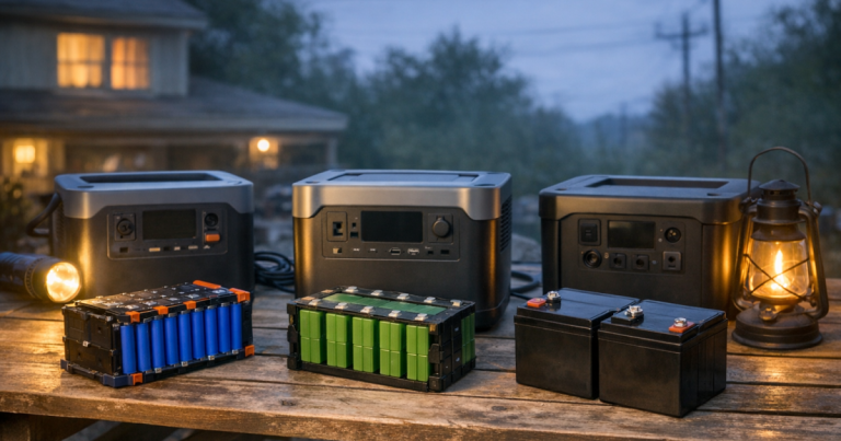 portable power station battery types