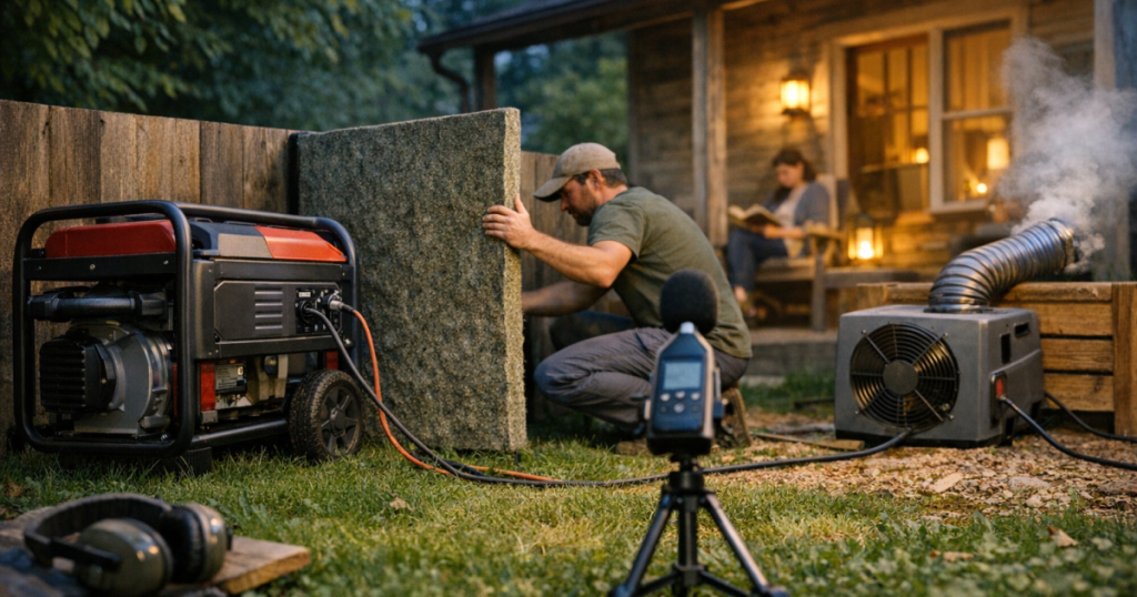 quiet a portable generator