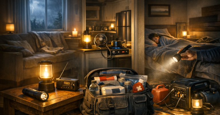 room-by-room blackout plan