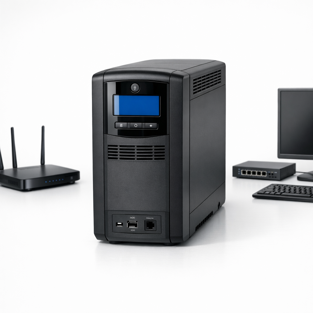 CP1500PFCLCD — CyberPower — uninterruptible power supply — Uninterruptible power supplies — router, computer and network