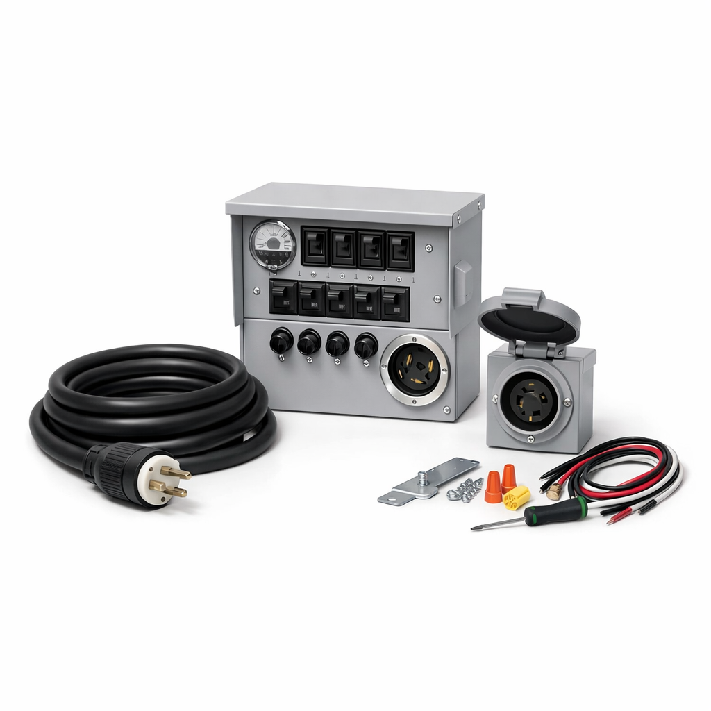 CRK Pro/Tran 2 30A 6-Circuit Transfer Switch Kit